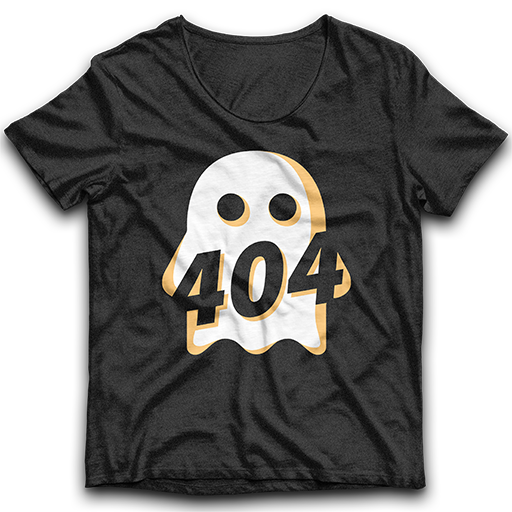 Coderre Design 404 shirt artwork.