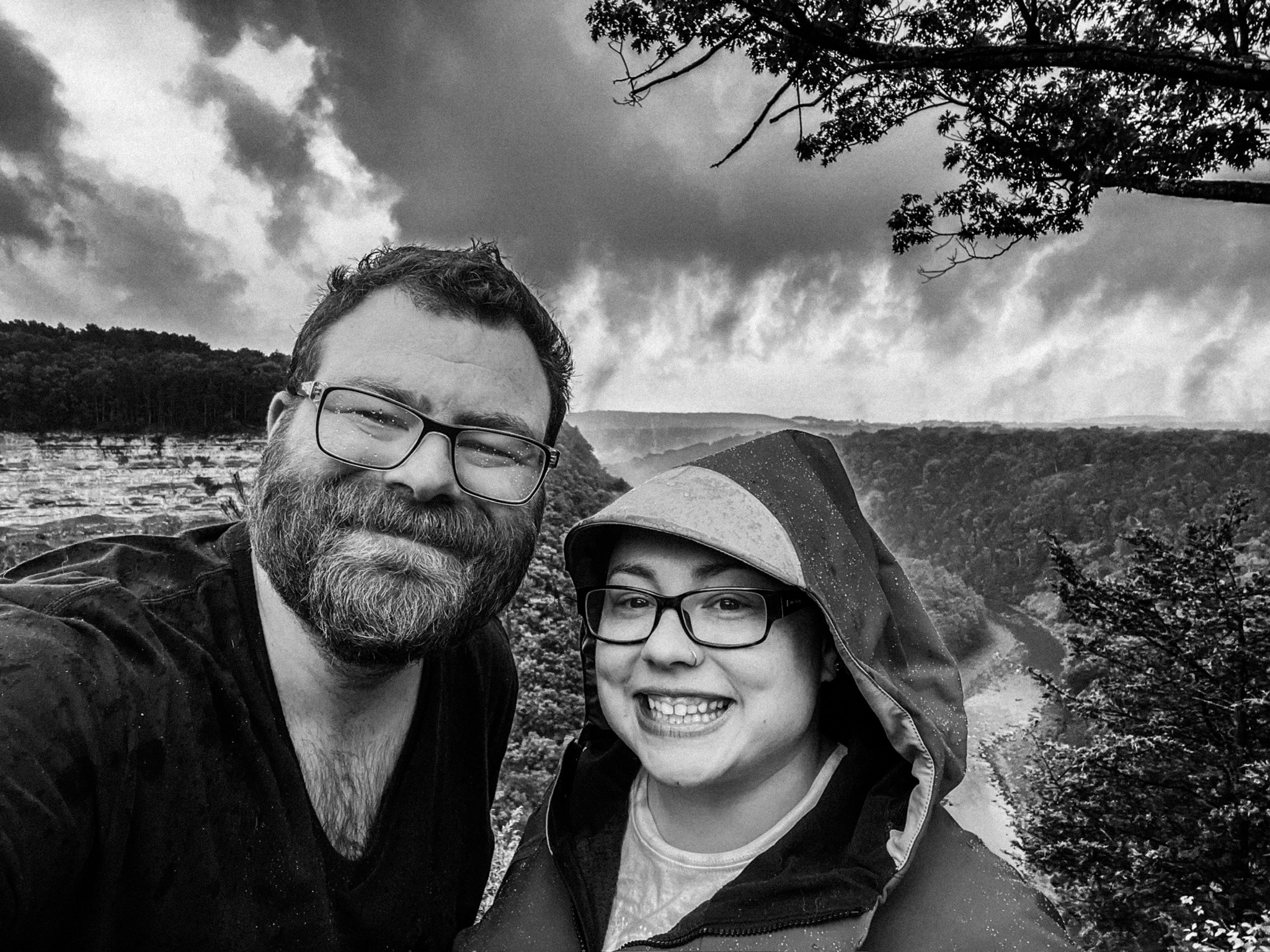 Tyler and Shana smiling together