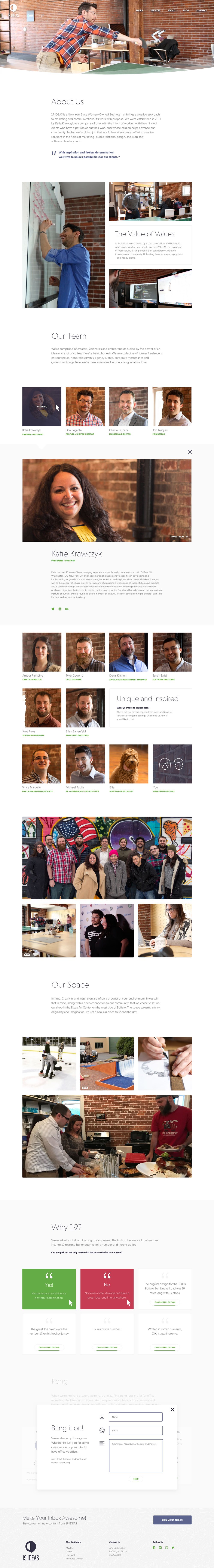 19 IDEAS about page expanded