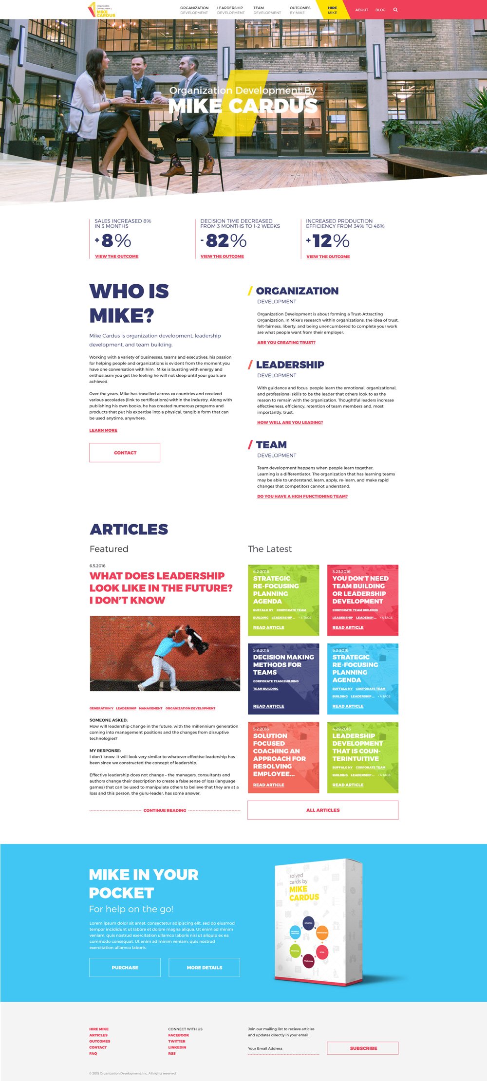 Mike Cardus homepage