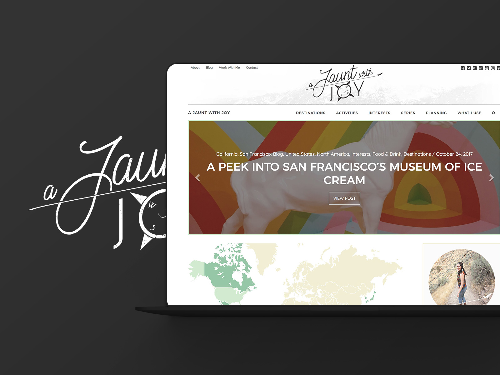 A Jaunt with Joy brand and website